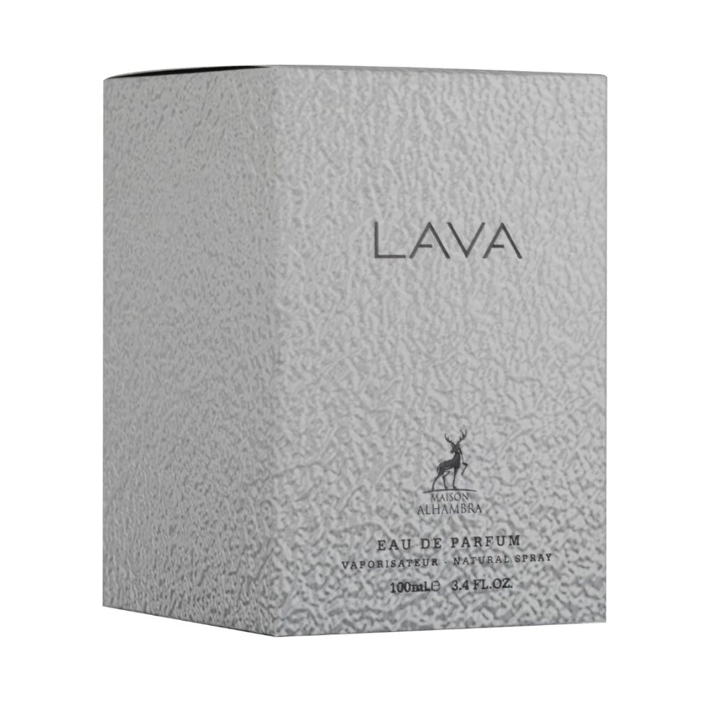 Lava de Maison Alhambra, fragancia aromática fougère con menta verde, lavanda, geranio y cedro sobre un fondo de estoraque y musgo de roble. Limpia y elegante