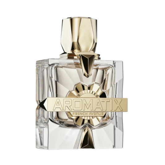 Aromatix X Xandal de French Avenue, fragancia ámbar gourmand de fuerte carácter vainilla con trufa de chocolate, ron, caramelo, haba tonka y oud. Muy dulce y adictiva.