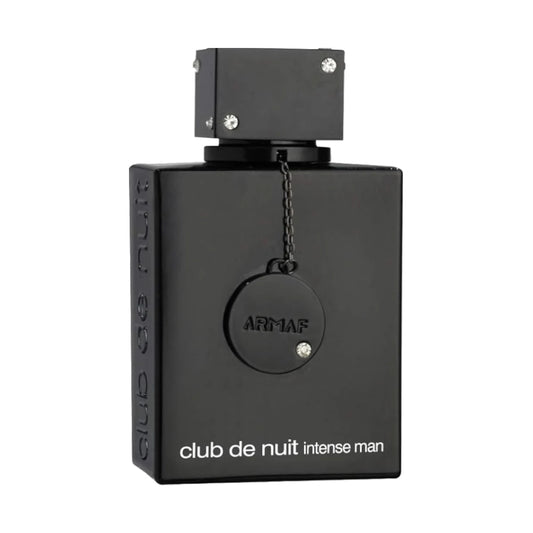 Club De Nuit Intense Man de Armaf, fragancia cítrica y amaderada para hombre. Ideal para quienes buscan presencia, frescura y elegancia atemporal.