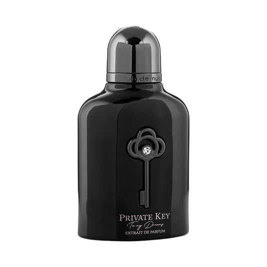 Private Key To My Dreams de Armaf, fragancia amaderada especiada con pimienta rosa y negra, cardamomo, lavanda, flor de azahar, cuero, vainilla, pachulí y vetiver. Intensa y magnética.