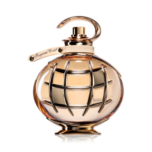 Signature White de Fragrance World, fragancia ambarada floral con incienso, frutas y avellanas sobre rosa, jazmín, coco, sándalo, ámbar y almizcle blanco. Sofisticada y envolvente.